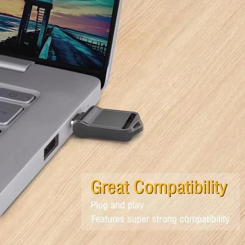 Mini Pendrive Xiaomi 2TB USB 3.0 Type‑C – Szybki Dysk Flash do PC, Laptopa i Smartfona – Wysoka Prędkość