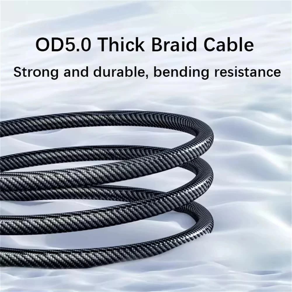 Kabel Szybkiego Ładowania NNBILI USB‑C 120W/6A – PD, 2m  MacBook, Xiaomi, Samsung